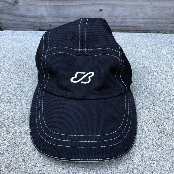 EDDIE BAUER 5 Panel Running Hat Men's One Size Black Adjustable Lightwei… - Picture 1 of 4